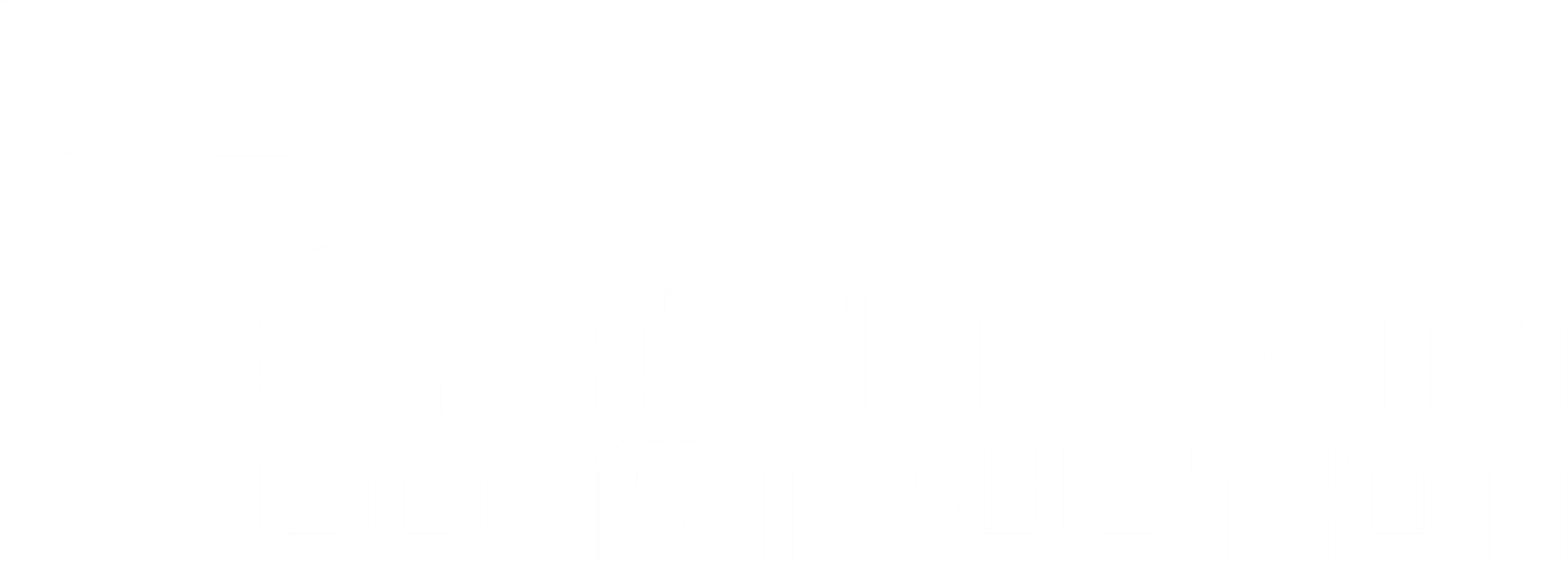 Platinum Construction branco Logo